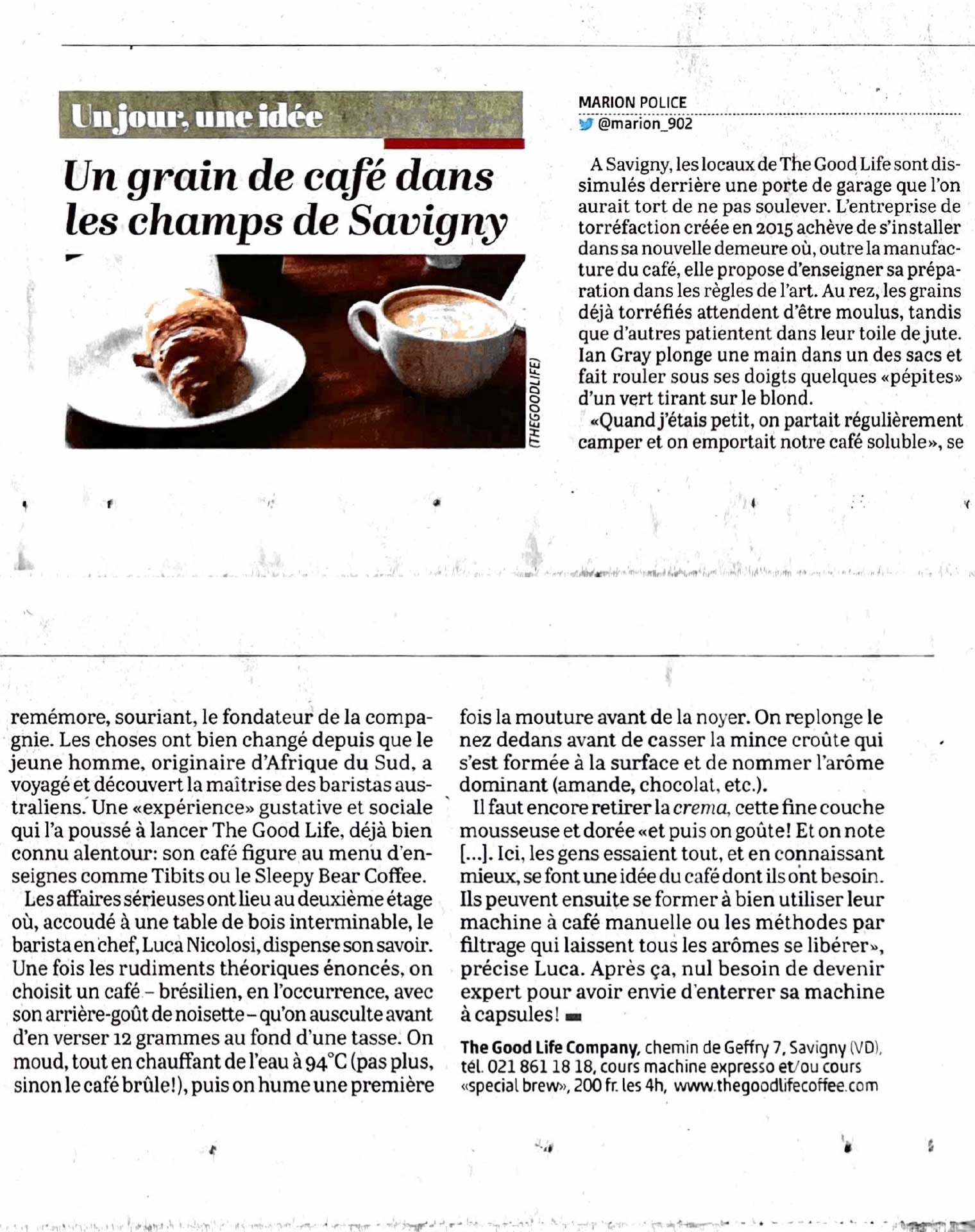 article de journal.