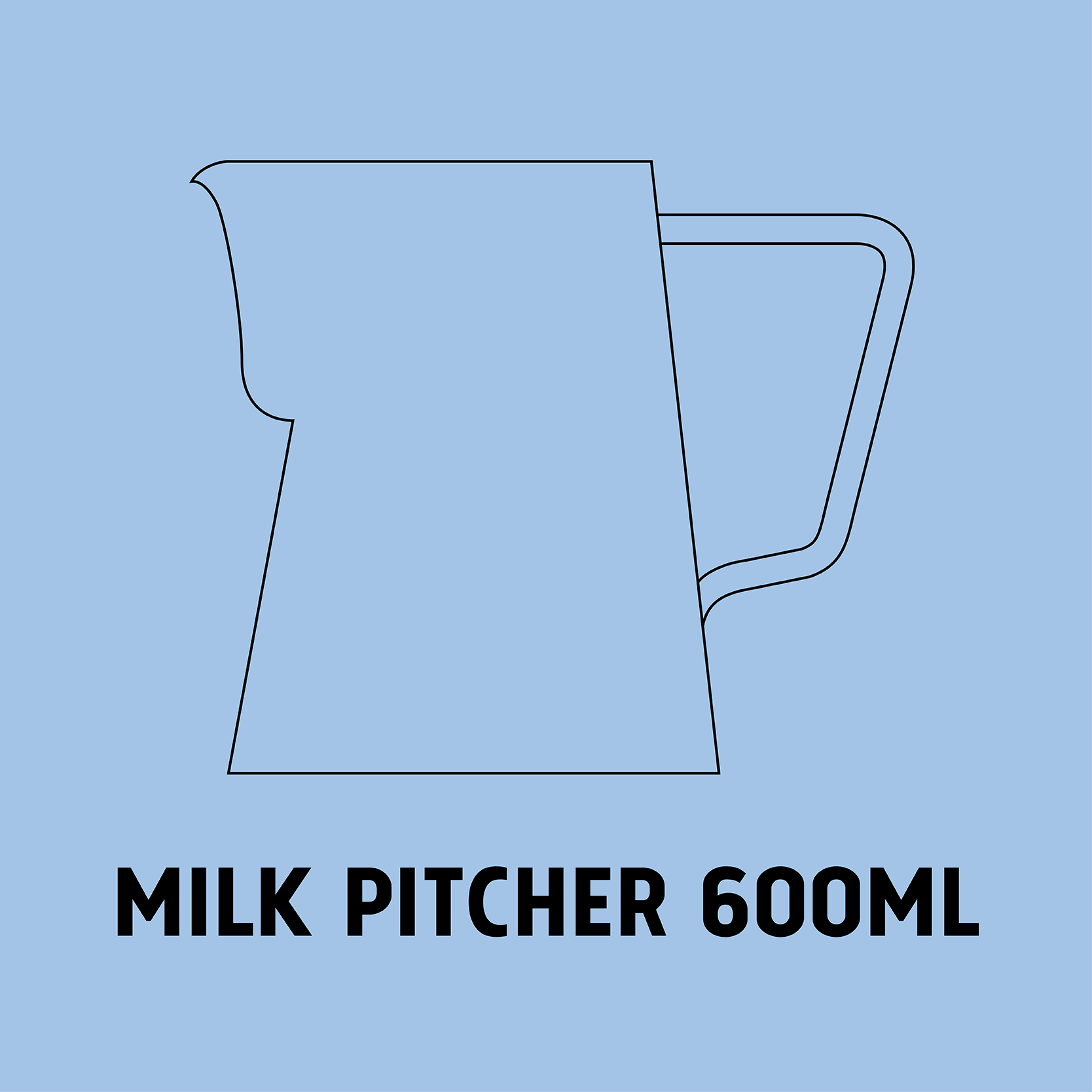 Rhino Classic Milk Pitcher 600 ml