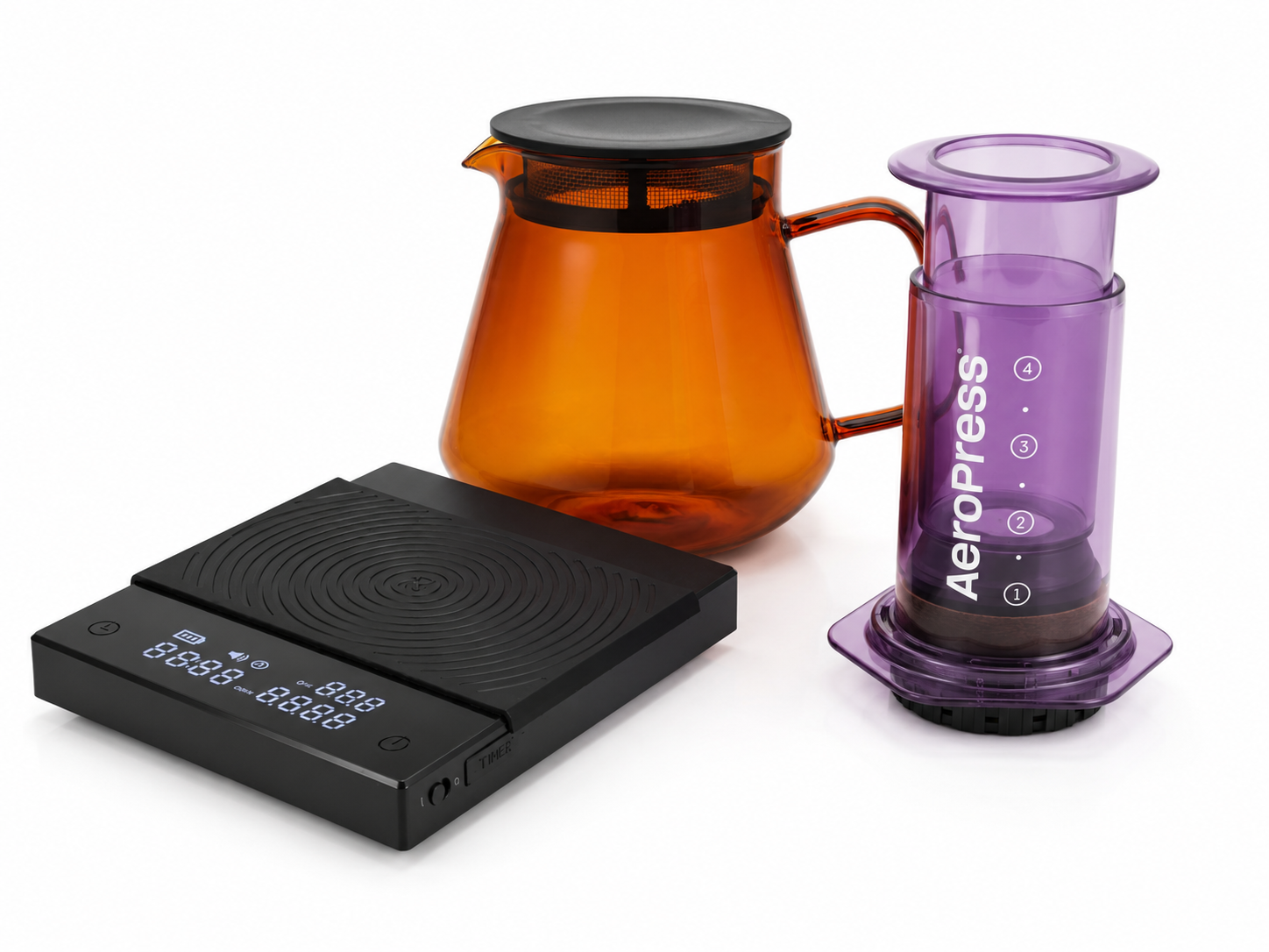 Kit Aeropress - starter (purple)
