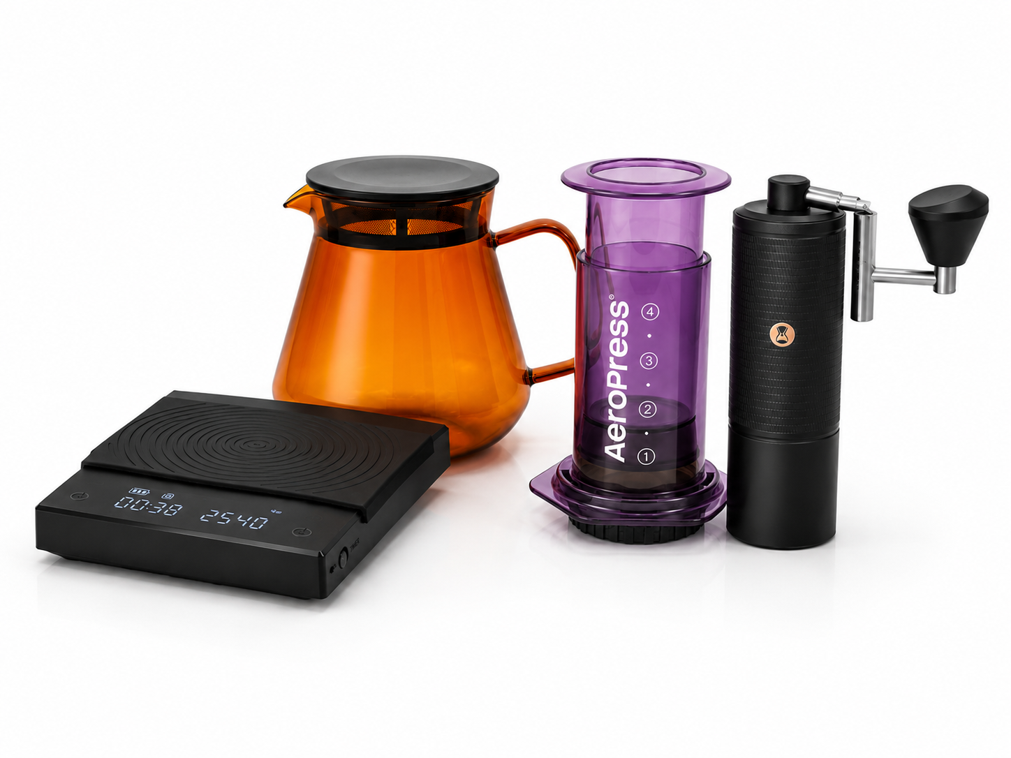  Kit Aeropress - complete (purple)