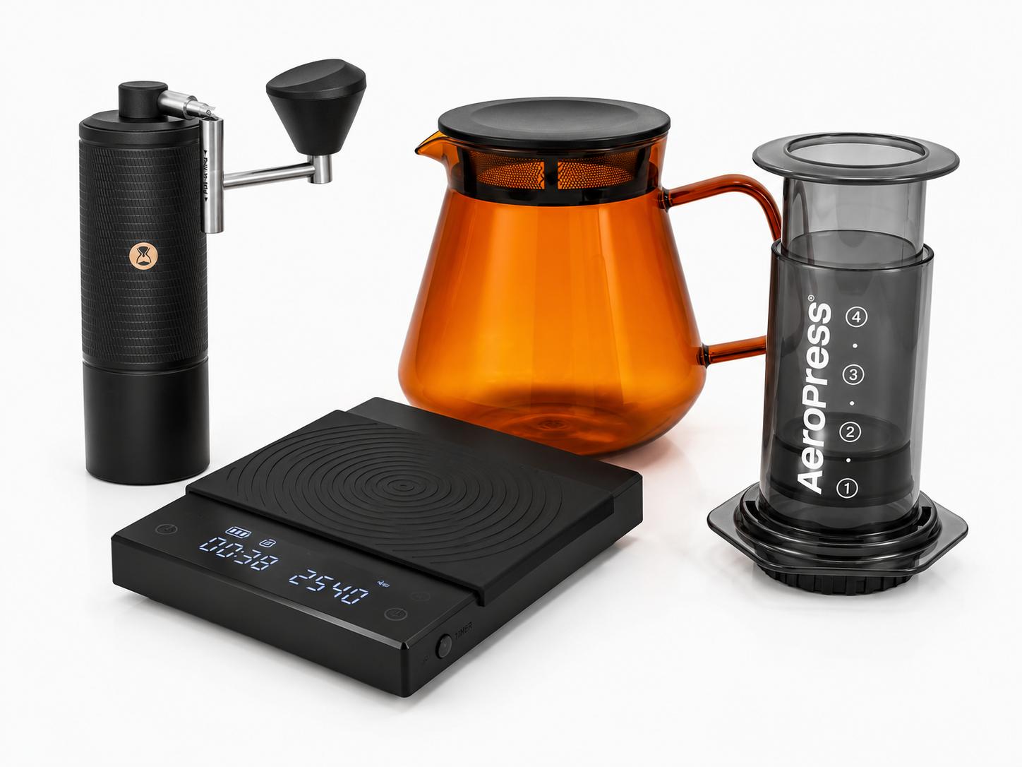  Kit Aeropress - complete (black)