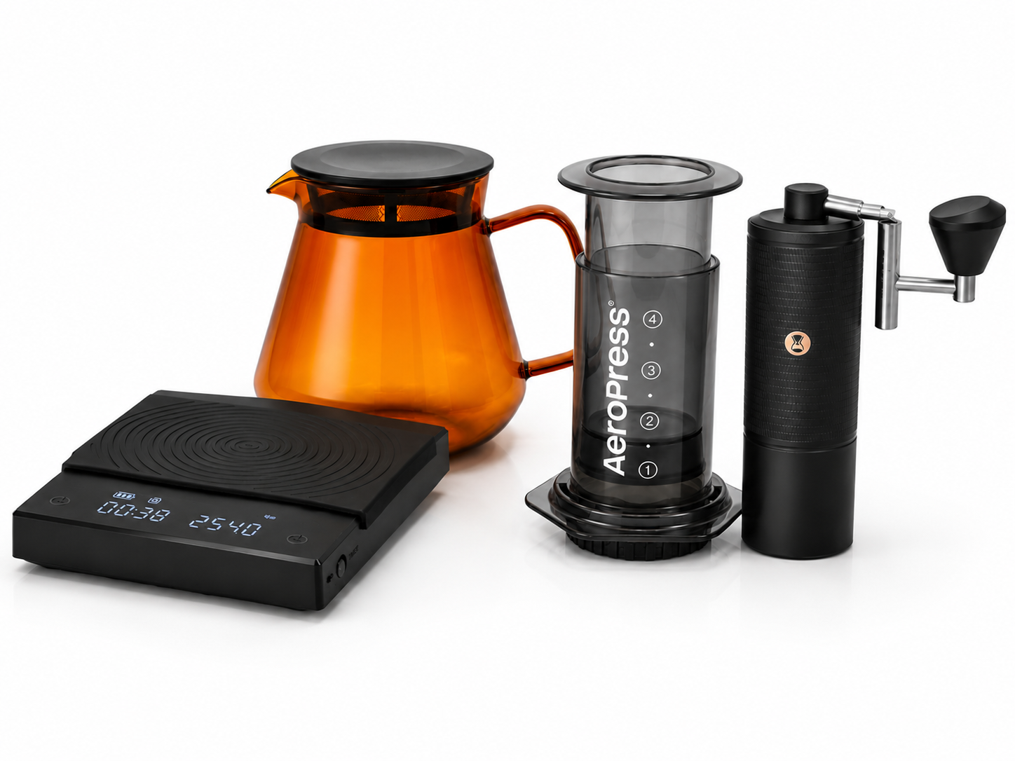  Kit Aeropress - complete (black)