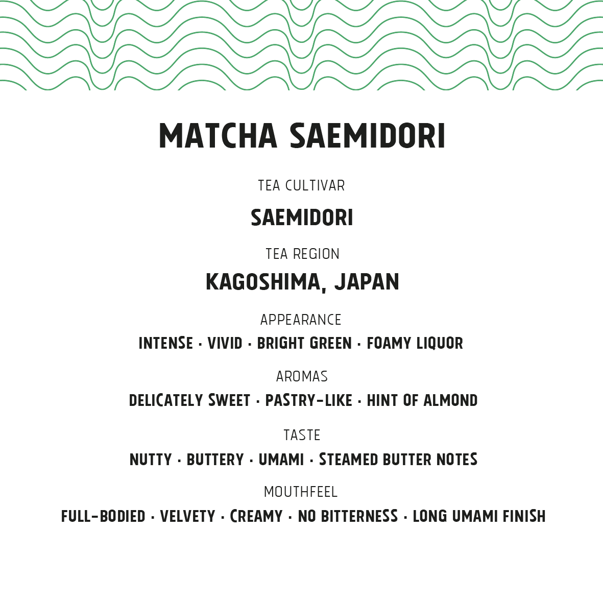 Matcha Saemidori
